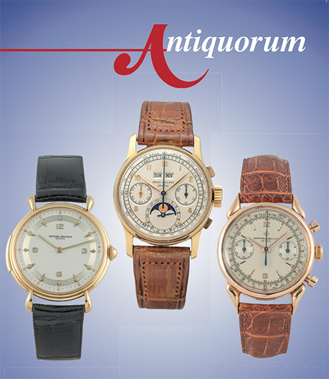 Antiquorum Auctioneers Since 1974 Antiquorum The World S Premier Auctioneers Of Modern And Vintage Timepieces Is Proud Of Our Fine Reputation And The Industry Knowledge Of Our Internationally Recognized Staff Of Watch Experts